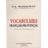 Vocabulaire français-provençal – Simon-Jude Honnorat