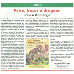 Pierres, trésors et dragons - Légendes populaires de Provence - Jean-Luc Domenge - Article Prouvenço d'Aro 377