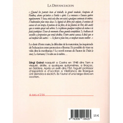La Distanciacion - Sèrgi Gairal - ATS 234 - 4e de couverture