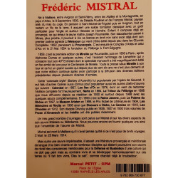 Calendal  (broché) – Œuvres complètes - Frédéric Mistral - 4e de couverture