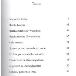 Enquestas a la lesta - Joan Ganhaire - ATS 237 - Table des matières