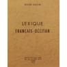 Lexique français-occitan - Roger Barthe - 1a edicion 1973