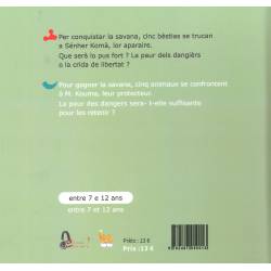 Sòmis de savana - Bertrand Alberge, Anne Rizzo - 4ena de cobertura