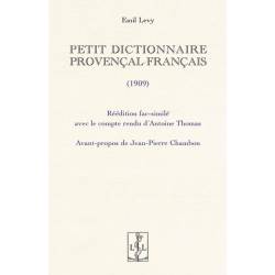 Petit dictionnaire provençal-français - Emil Levy