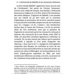 Jean Boudou - Fictions bibliques autour de Qôhélét et de Barthélemy - Dominique Roques Ferraris - Estrach