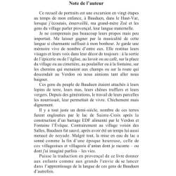 Gens de Bauduen – Avant la naissance, en 1973, du lac de Sainte-Croix, en Haute-Provence - Éric Schulthess