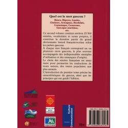 Dictionnaire français-occitan (gascon), volume 2 : L Z - Back cover