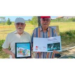 Pierre Croux e Jean-Paul Motte - foto A.C. (La Provence)