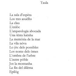 Labyrinthos - Alan Maury - ATS 236 - Table des matières