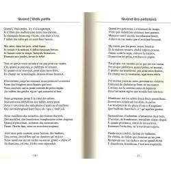 Quand èro petiotona, Quand j'étais petite - Marie Mourier - Book extract