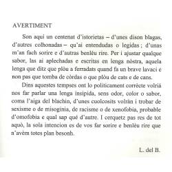 101 rires e sorires - Laurenç del Bruòlh - Avertiment