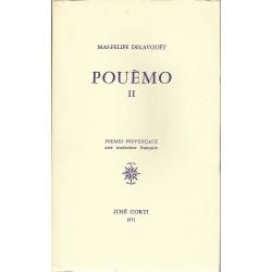 Pouèmo 2 - Mas-Felipe Delavouët - Couverture