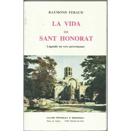 La vida de Sant Honorat - Raymond Feraud - Couverture