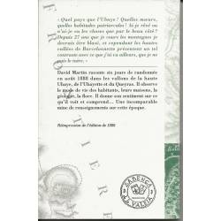Excursions dans les hautes vallées de l'Ubaye - David MARTIN - 4e de couverture