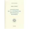 Anthologie de la littérature provençale moderne - Michel Courty - Couverture