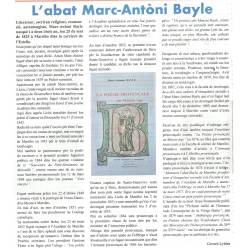 Poésies choisies des troubadours du Xe au XVe siècle – Anthologie Provençale - Marc-Antoine Bayle - Article Prouvènço d'aro