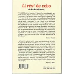 Li rèst de cebo - Batisto Bonnet - Quatrième de couverture