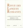 Revue des Langues Romanes - Tome 103-1 (1999 n°1) - Couverture