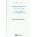 Chroniques Patoises du Bas-Vivarais - F.A Sévenier - Couverture