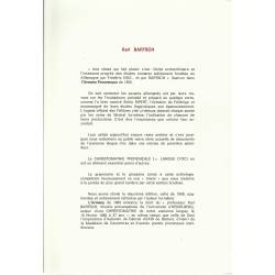 Chrestomathie Provençale - Karl Bartsch - Quatrième de couverture