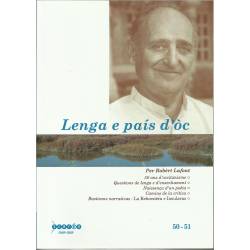 Lenga e país d'òc 50-51, per Robèrt Lafont - Couverture