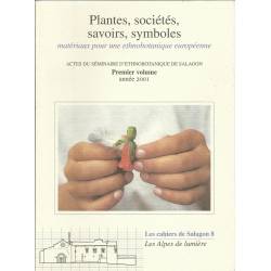 Les cahiers de Salagon n°8 - Plantes, sociétés, savoirs, symboles : matériaux pour une ethnobotanique européenne - Couverture