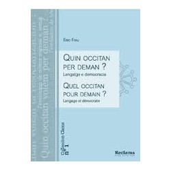 Quin occitan per deman ? Eric Fraj - Couverture édition 2013