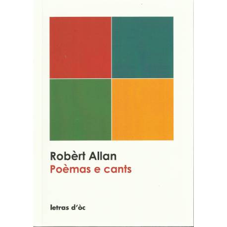 Poèmas e cants - Robèrt Allan - Couverture