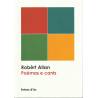 Poèmas e cants - Robèrt Allan - Couverture