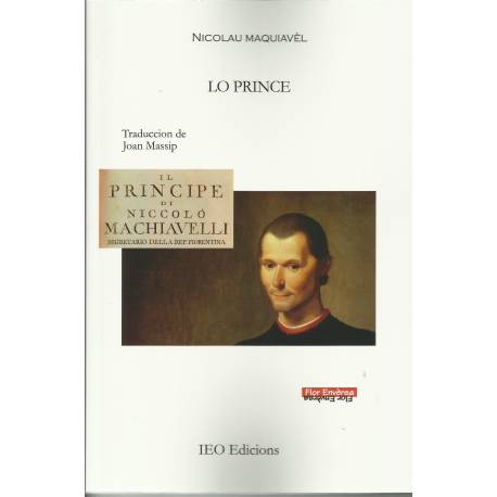 Lo Prince - Nicolau Maquiavèl, Joan Massip - Couverture