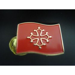 Pin's drapeau occitan