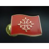 Pin's drapeau occitan