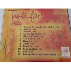 Ten-te Fièr !  Albès (CD) verso pochette