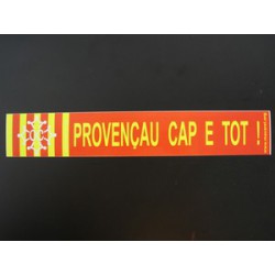 Autocollant "Provençau Cap e Tot"