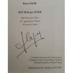 SÈT SESI pèr l'IVÈR - René Char - Intérieur