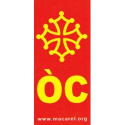 Autocollant Croix + OC pour plaques (ancien modèle)