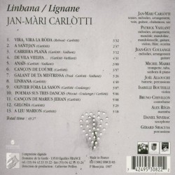 Linhana / Lignane - Jan-Màri Carlòtti (CD)