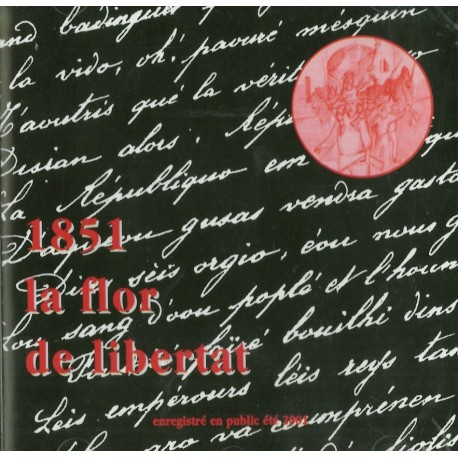 1851, la flor de libertat - Daniel Daumàs (CD)