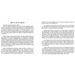 1851, la flor de libertat - Daniel Daumàs - Livret du CD