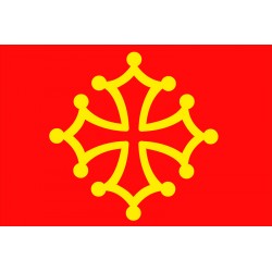 Carte postale - Bandièra d'Occitània