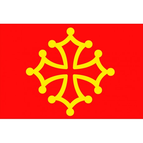 Carte postale - Bandièra d'Occitània