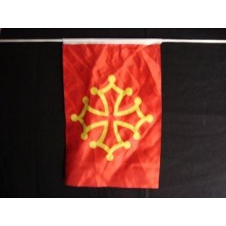 Garlanda de bandièras occitanas - Detalhs