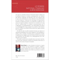Le roman national français au défi de l'extrême droite - Gérard Tautil - 4ième de couverture