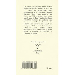 Fables - Achille Mir - Quatrième de Couverture