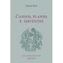 Cansos, planhs e sirventes - Gaston Puel - Couverture
