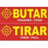 Sticker Butar / Tirar (occitan)