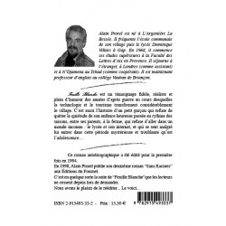 Feuille blanche - Alain Prorel - 4ième de couverture