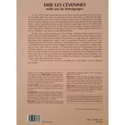 Dire les Cévennes mille ans de témoignages - Collectif