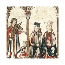 Catars e trobadors, Occitània e Catalonha : renaissença e futur - Scène de cour, XIIIe s. Cantigas de Santa Maria, El Escorial