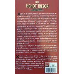 Lou pichot Tresor (dictionnaire français-provençal) - Xavier De Fourvières - 4ième de couverture